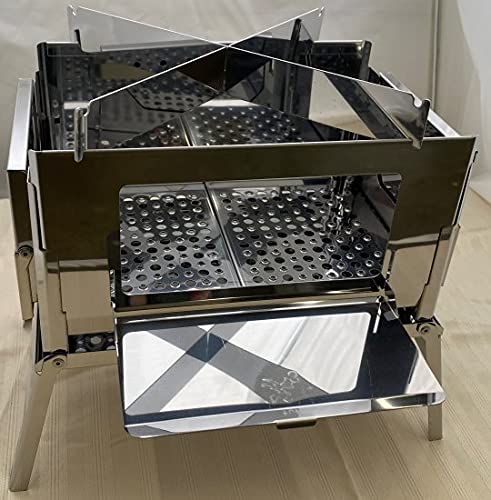 笑's コンパクト焚き火グリル 『B-GO-WING』 SHO-008-00 の商品画像 2