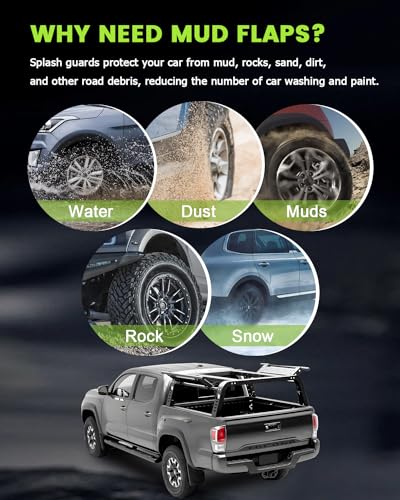 Image of SCITOO Set of 4PCS Universal mud Flaps for 2018-2019 for Volvo XC60 Front & Rear mud Flaps Splash Guard Set