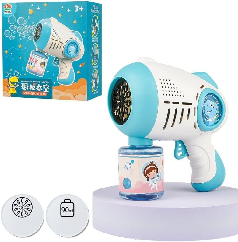 Prezzie Villa Pack of 1 Bubble Gun with Rich Bubbles for Kids ，Automatic Machine 360 Leak-Proof Design Electric Bubble Gun.Summer Toy, Outdoor Activity, Birthday Gift (B0CRVTDDBP) Amazon Price History, Amazon Price Tracker