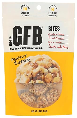 The GFB Gluten Free (paquete de 3) 4 onzas (mantequilla de maní)