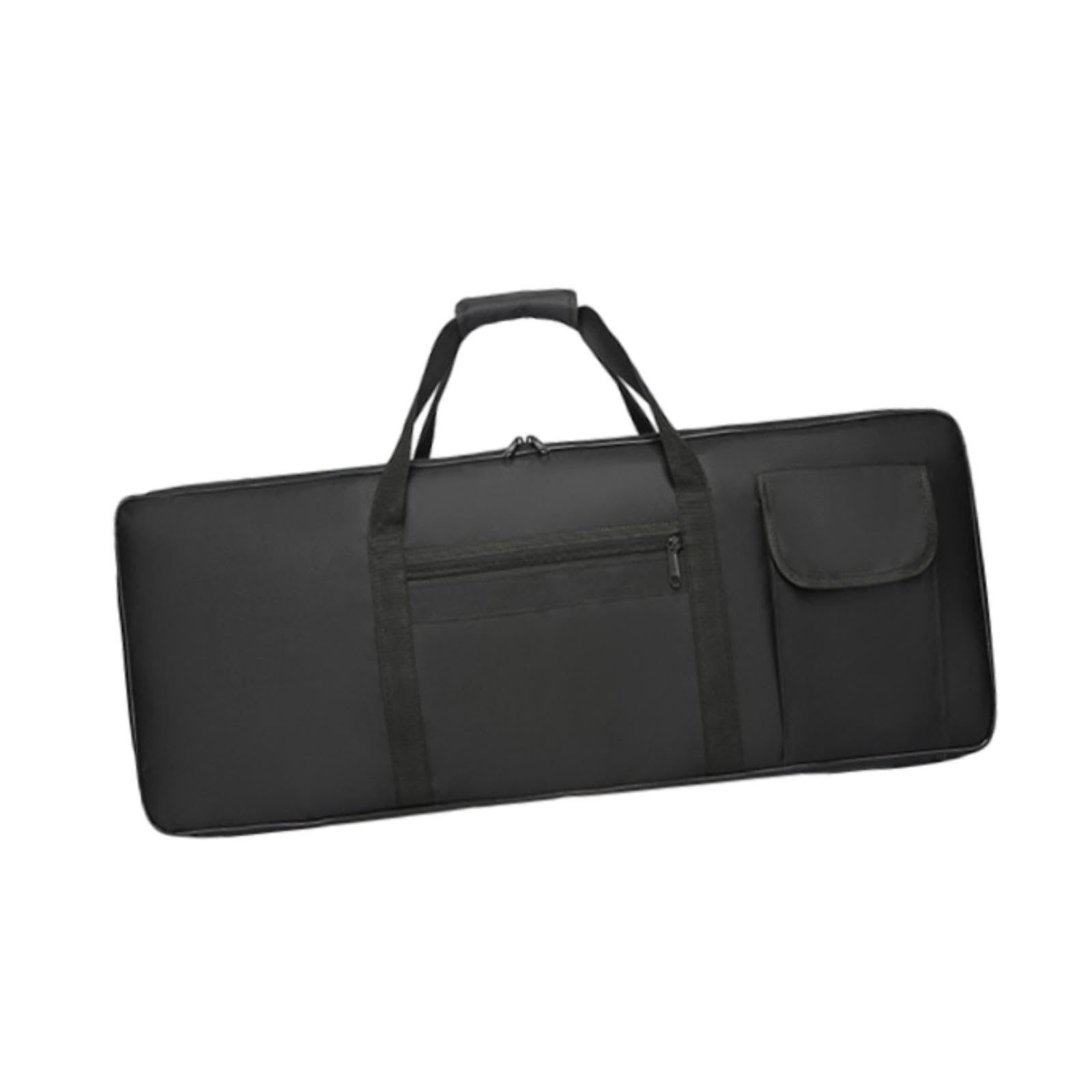 perfeclan Custodia per pianoforte elettrico, custodia per tastiera da 88 tasti con tasca imbottita, borsa per studio musicale, tour, concerti, L