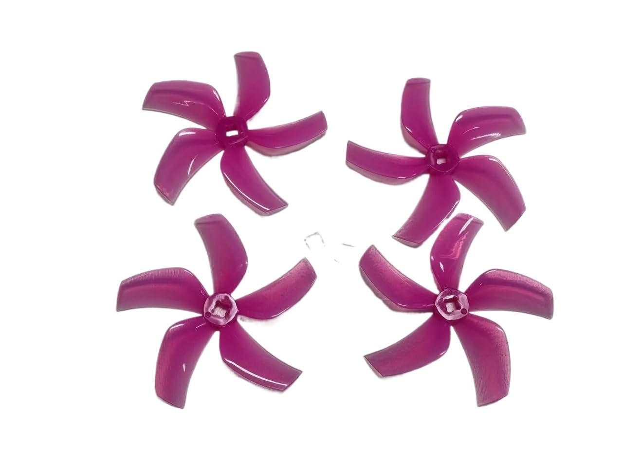 Hélices universelles pour drones 76 mm roses : session freestyle colorée - 5