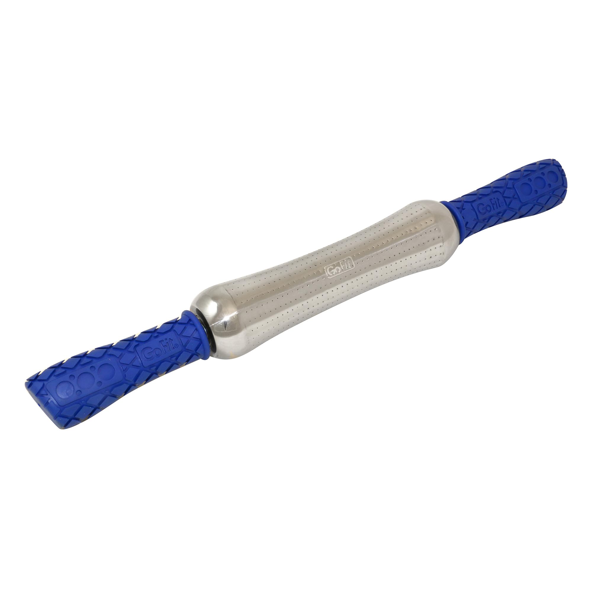 GoFit Polar Roller Cold Compression Therapy Massage Bar Blue