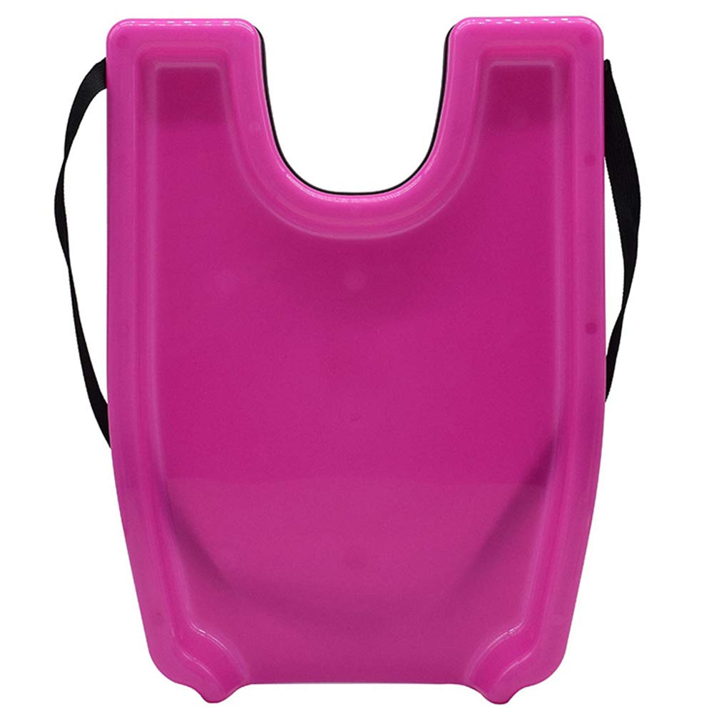 Hair Washing Tray with Strap Portable Hair Shampoo Basin Plastic Durable Salon Tool Shampoo Tray for Disabled Elder Woman,Purple