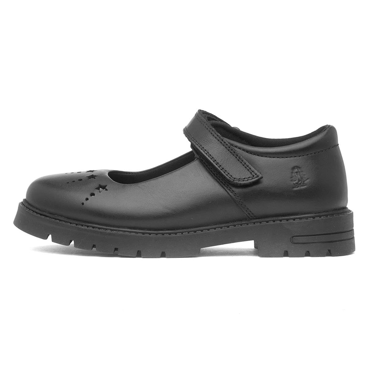 Hush Puppies Female Sabrina Senior Shoe, Black, 4