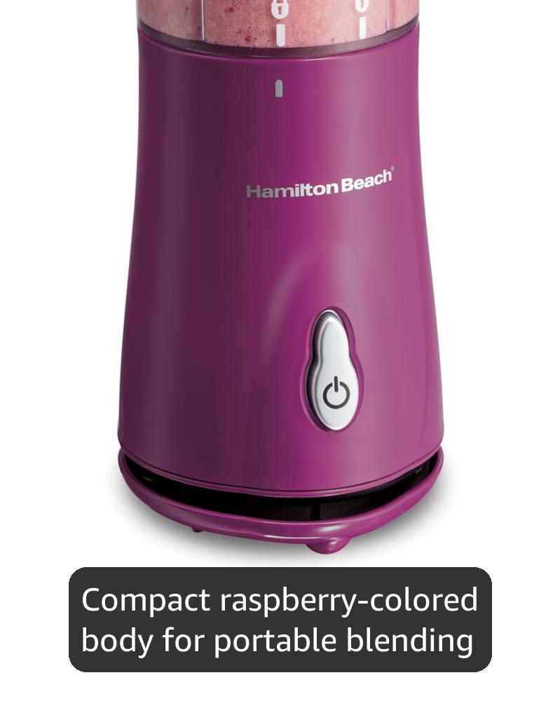 Amazon.com: Hamilton Beach Portable Blender for Smoothies With 14