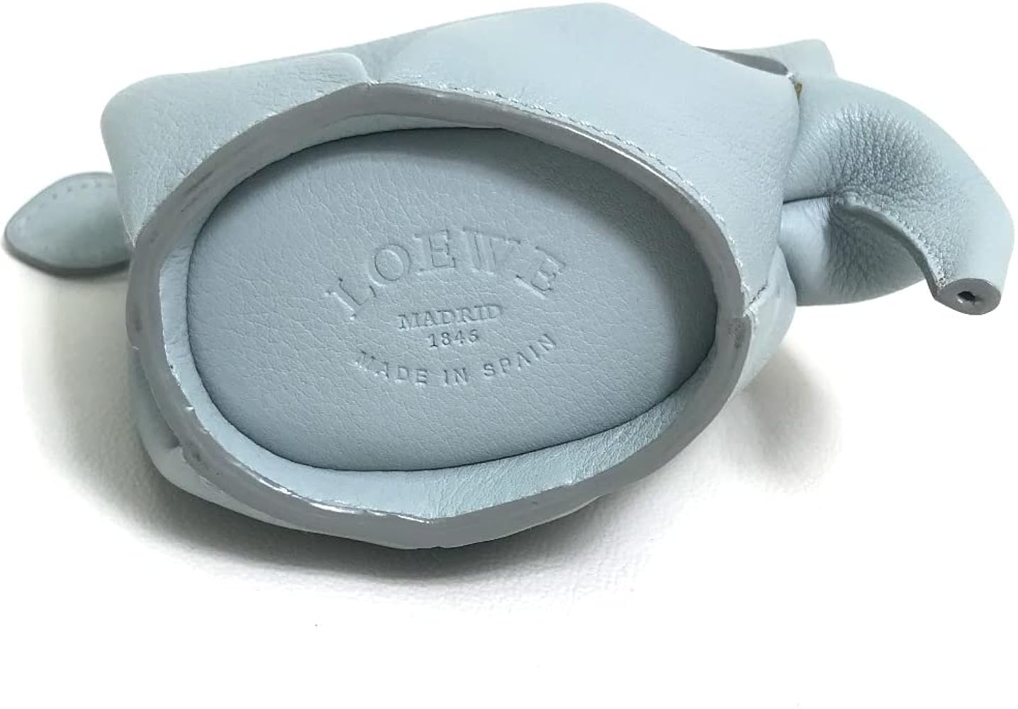 ロエベ LOEWE ケース 小銭入れ エレファント 象 レザー ブルー系 ロエベ LOEWE ケース 小銭入れ エレファント 象 レザー ブルー系