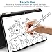 Stylus Pen for HP Envy x360 Pavilion x360 Spectre x360 (300-Day Battery Life, Smooth Writing), Support MPP Tilt Pen with Pressure Sensitivity, Palm Rejection (Check Compatible List Before Purchase)