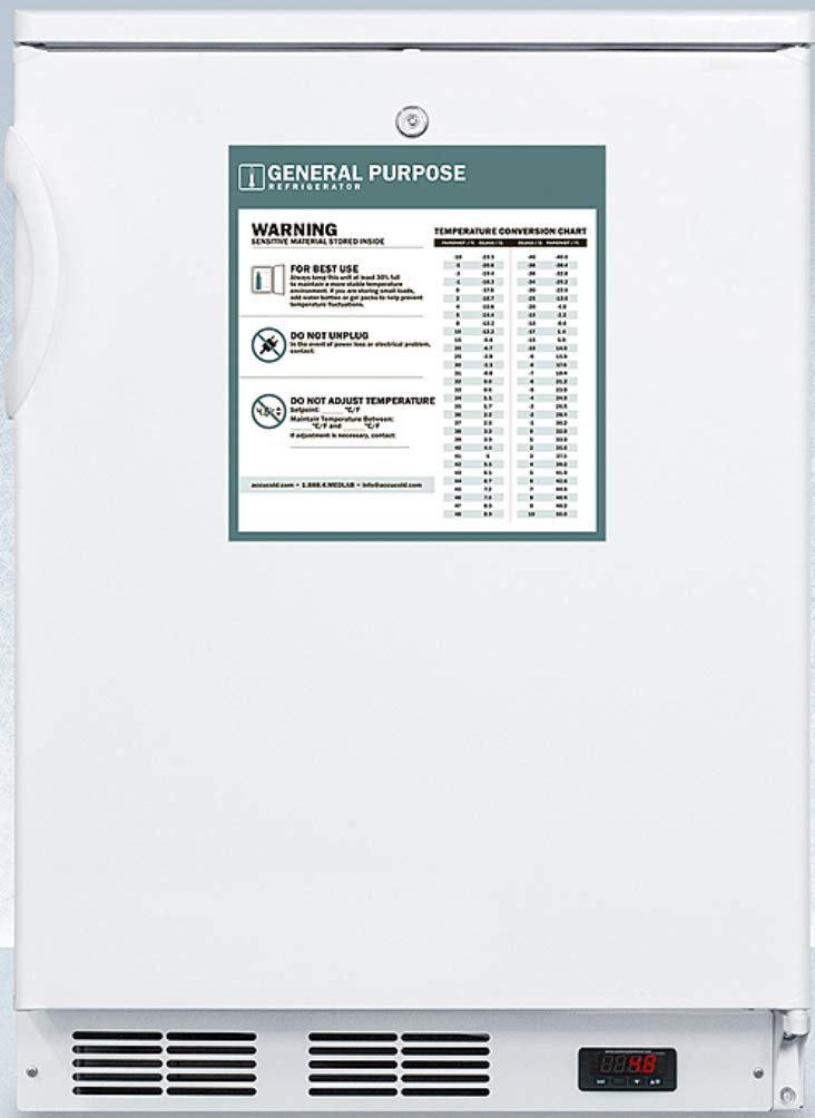 Summit Appliance 5.5 cu ft Compact Fridge White