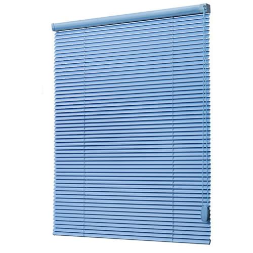 Persiana veneciana azul de aluminio para regular la luz en tu salón u oficina 2