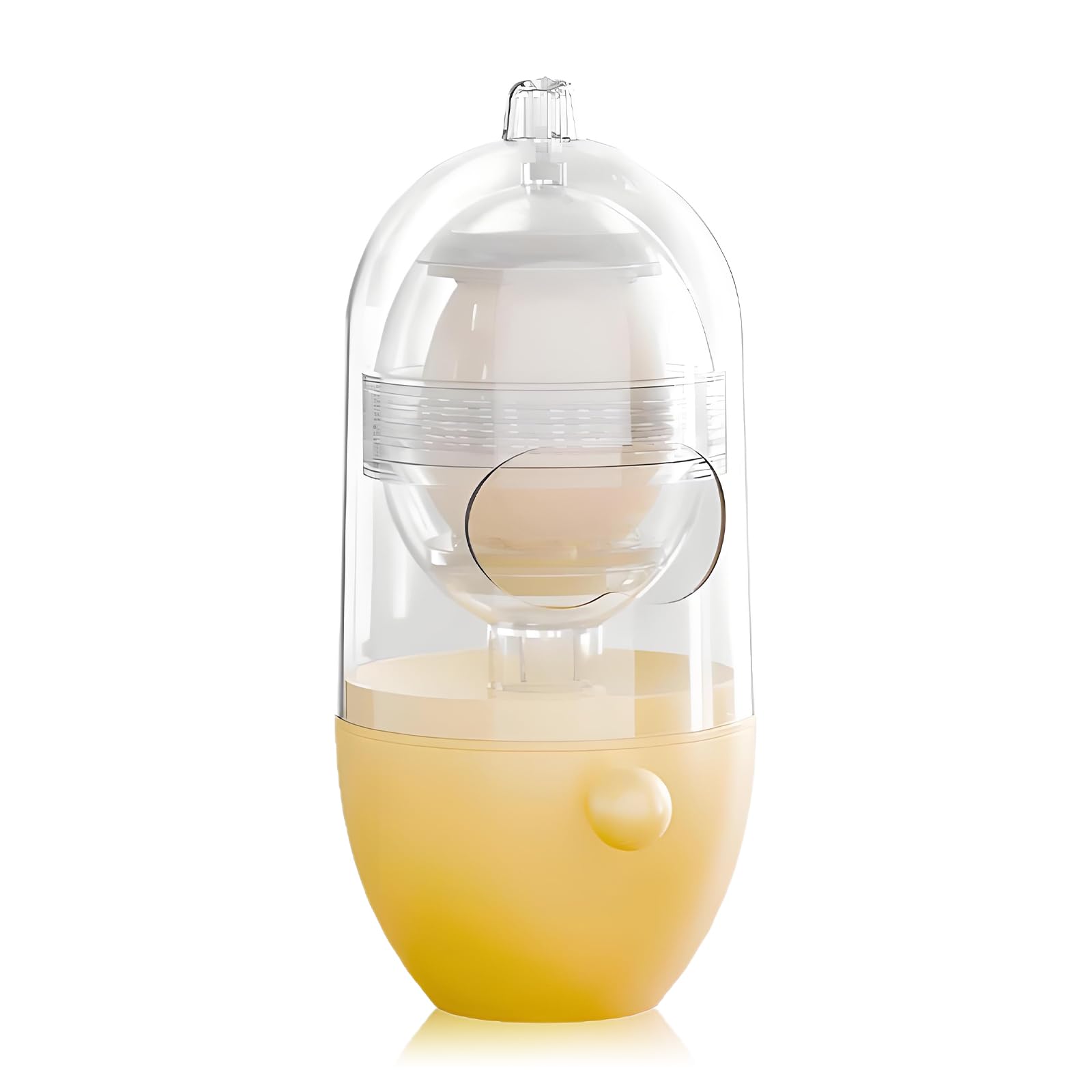 Flylin Egg Scrambler Shaker, Hand Pull Egg Mixer with Pulling Rope