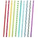JANYUN 30 Pieces Reusable Plastic Straws BPA-Free 9