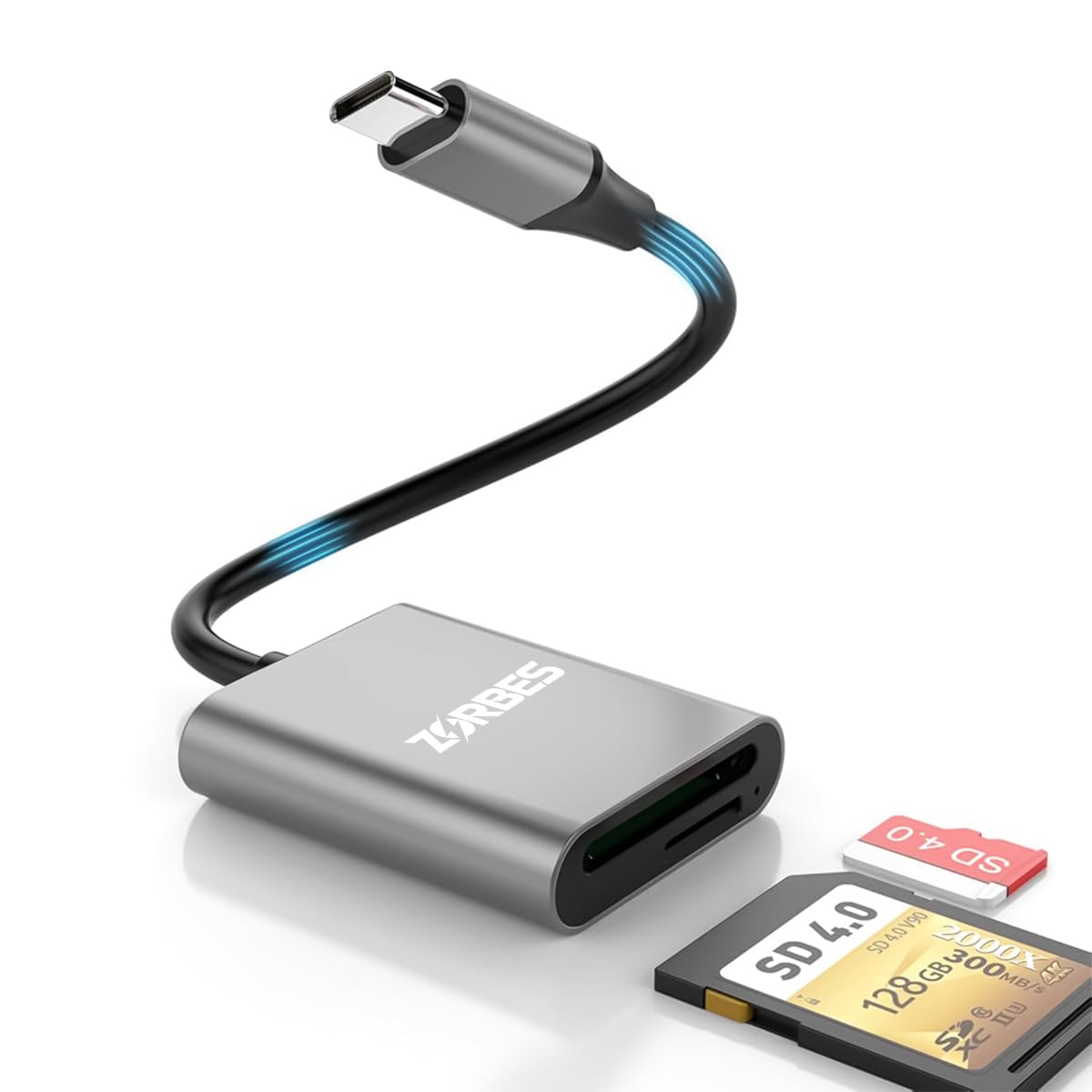ZORBES® USB C Card Reader for SD 4.0 Card TF MicroSD Card Reader High Speed 5Gbps Support OTG Function USB 3.1 Card Reader Universal TYPE C Card Reader for SD, SDHC, SDXC, UHS-II (B0D7ZLJCFF) Amazon Price History, Amazon Price Tracker