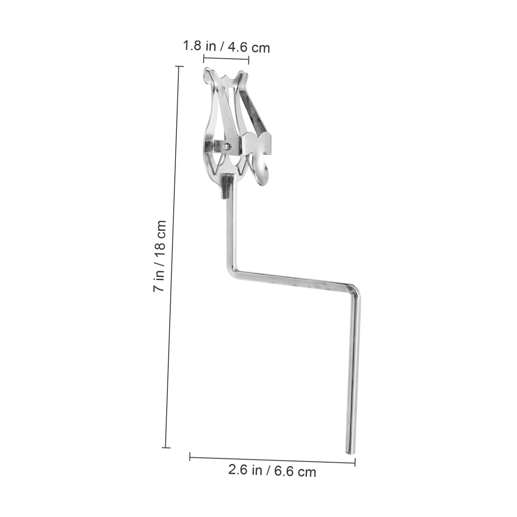 Yardwe Saxophone Tripod Stand Saxophone Sheet Music Holder Marching Score Rack