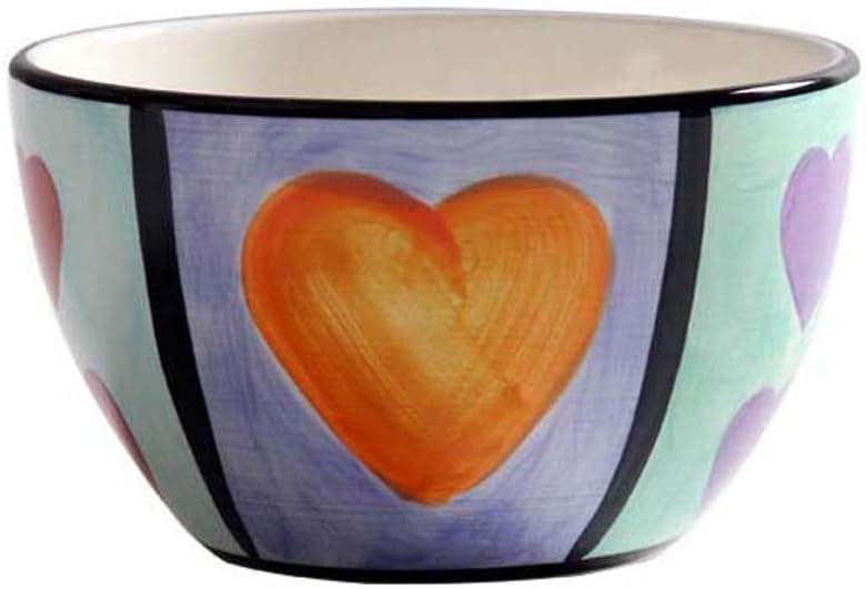 4.5inch Ceramic Bowl, Dessert Hand-Painted Rice Bowl Home Rice Soup Breakfast Salad Bowl