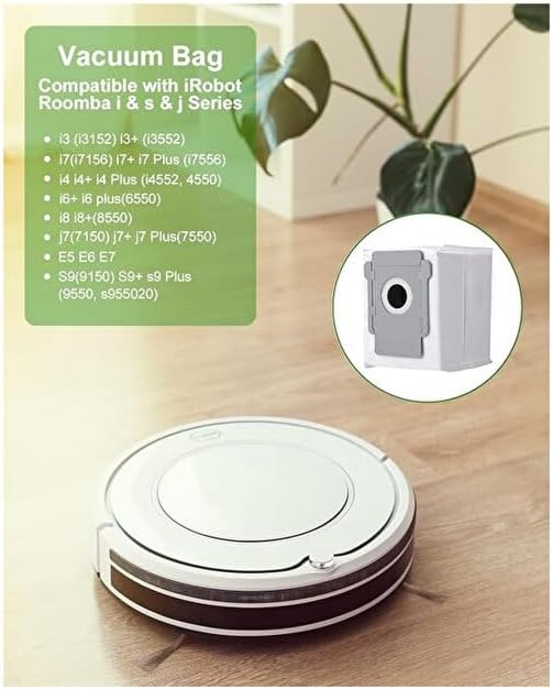 iRobot Roomba E5 E6 E7 Uyumlu Toz Torbası 2 Adet