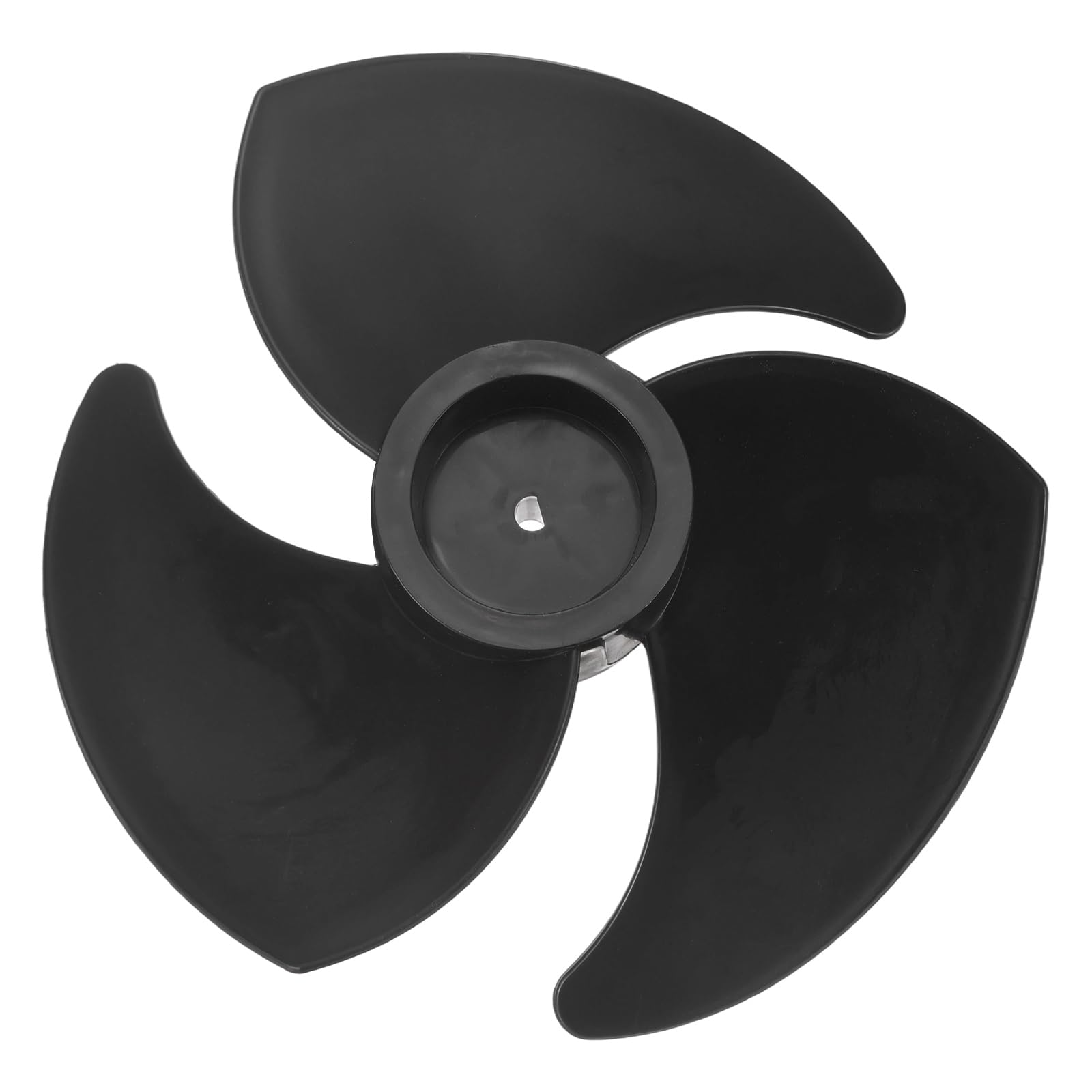 sourcing map Plastic Fan Blade (OD: 7 Inch) - Universal Circulation Fan Blade Three Leaves Replacement Household Electric Leaves for Kitchen Bedroom Warehouse, Black โ image 1