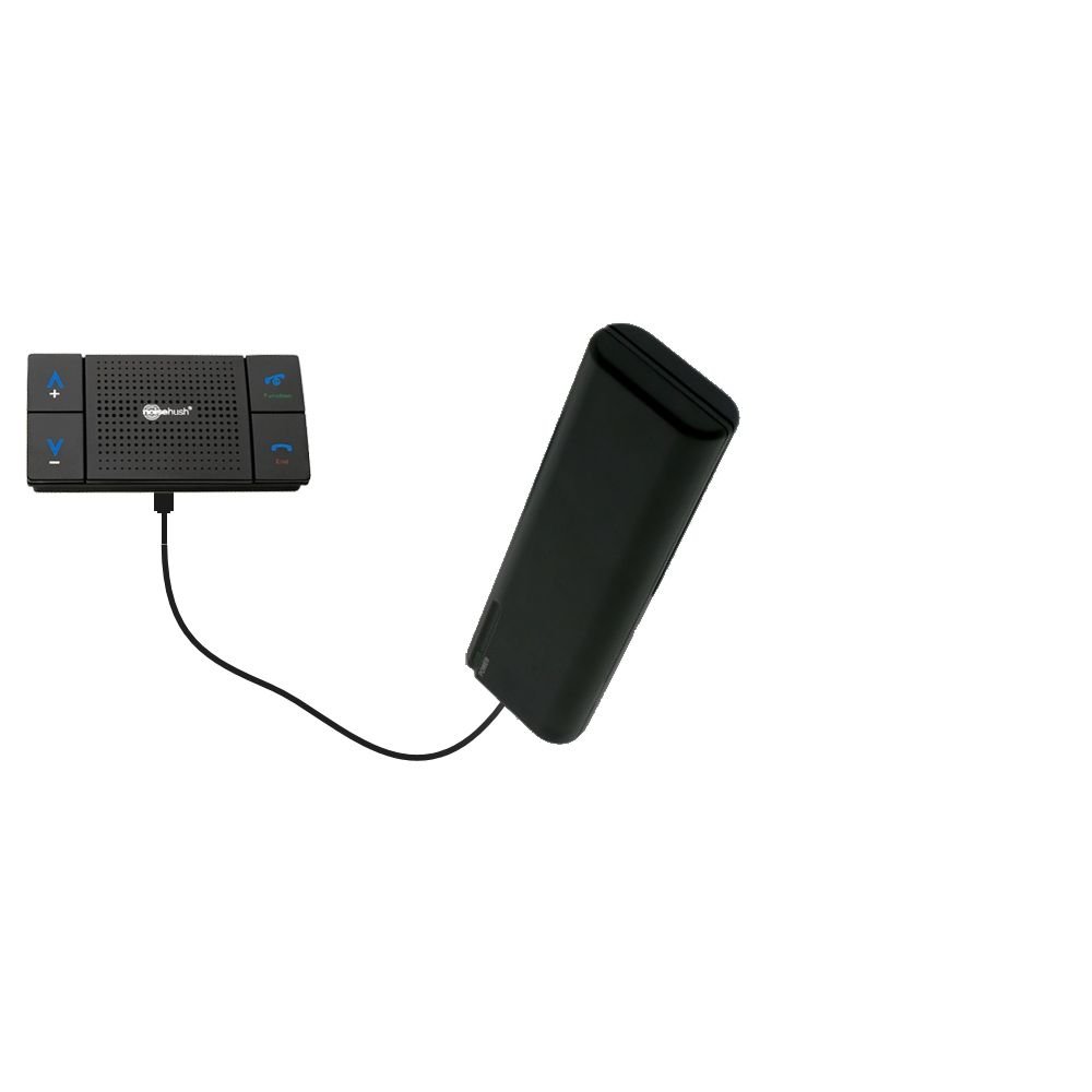 Portable AA Battery Pack Designed for The NoiseHush N600 - Powered by 4 X AA Batteries to Provide Emergency Charge. Built Using TipExchange Technology