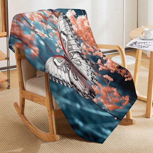 Couverture papillon douce en cadeau idéal pour réconforter vos proches