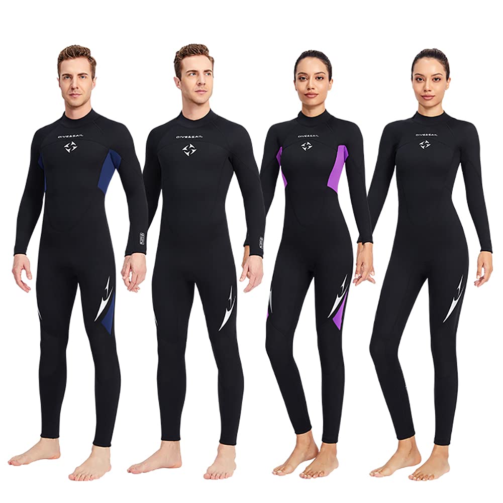 Wetsuit Women Men Full Body Wet Suit 3MM Neoprene Surfing Scuba Diving