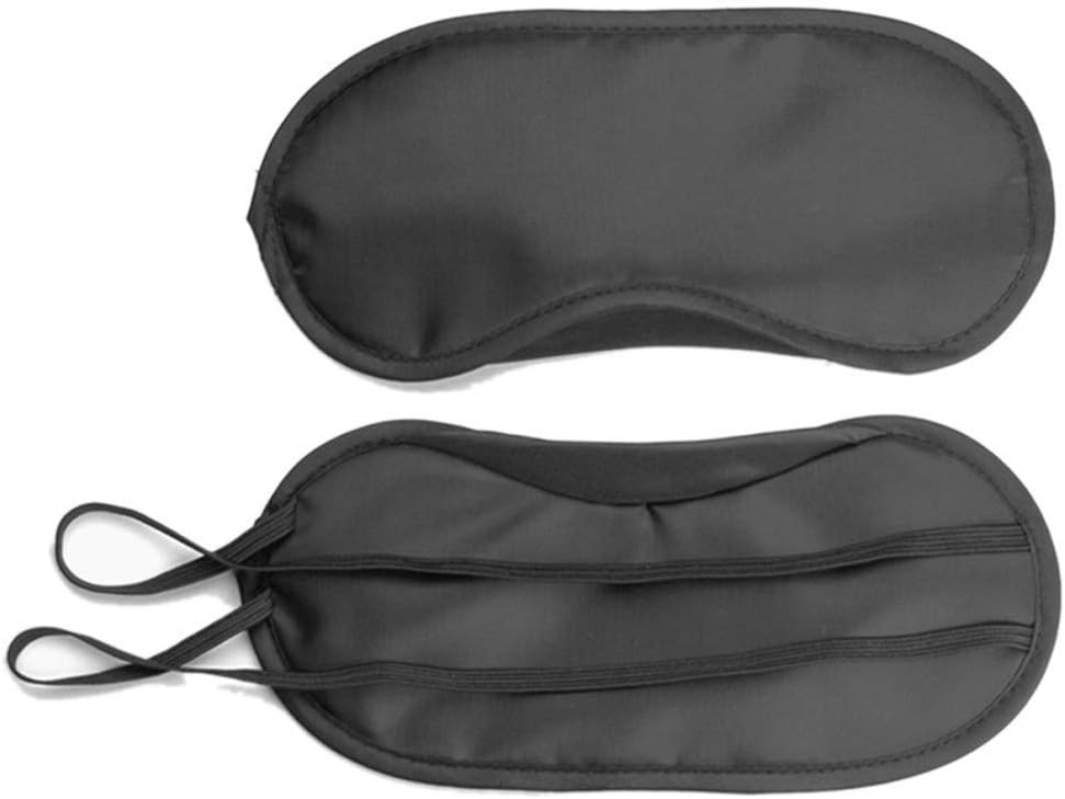 Yu2d 1PC New Pure Silk Sleep Eye Mask Padded Shade Cover
