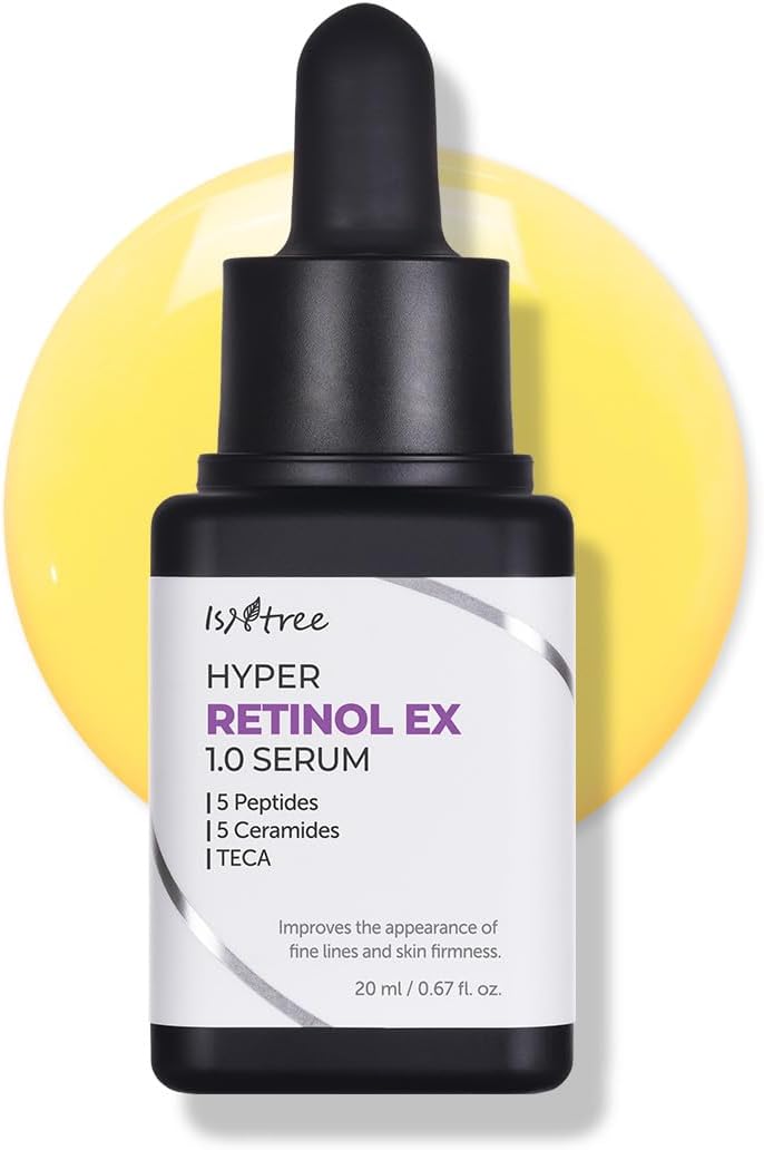 ISNTREE Hyper Retinol EX 1.0 Serum 20ml | 5 Peptides | 5 Cermaides | Helps Reduce Fine Lines ISNTREE Hyper Retinol EX 1.0 Serum 20ml | 5 Peptides | 5 Cermaides | Helps Reduce Fine Lines