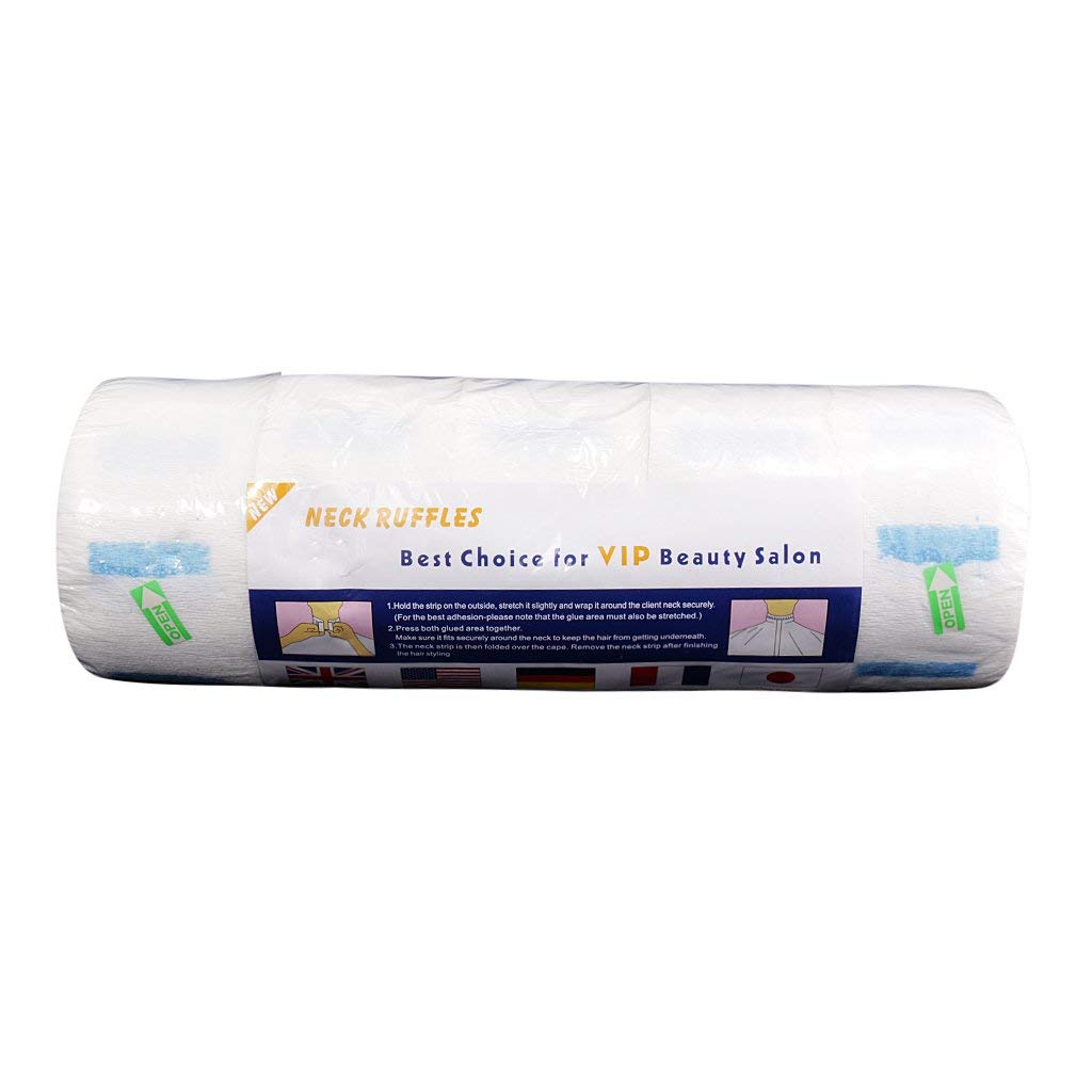 MACGLAM Verite Professional Hygiene Disposable Disposable Neck Paper Strips Stretchable Hair Cutting Neckband Supplies for Salon/Parlors/Barbers (B08TWV1K38) Amazon Price History, Amazon Price Tracker