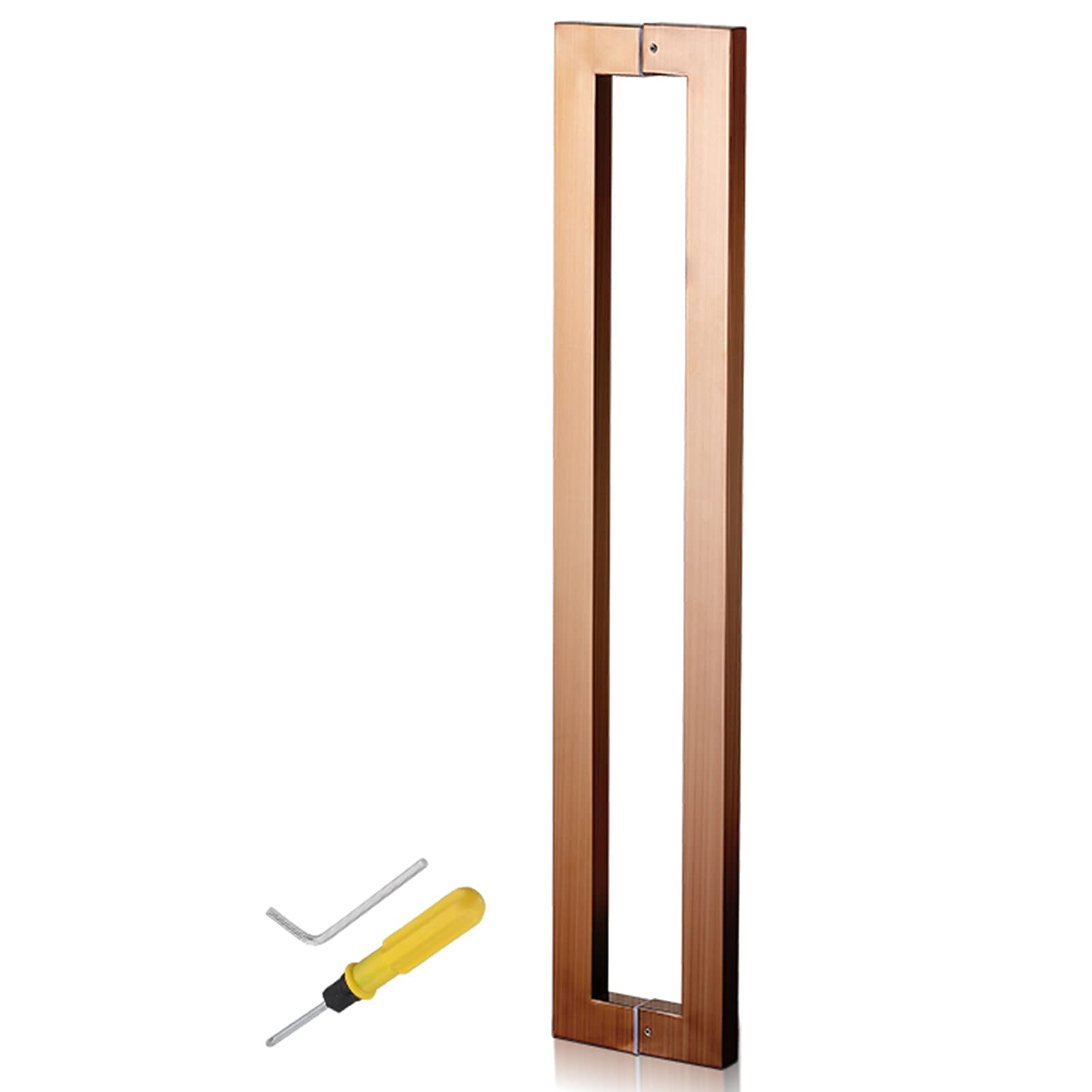 Poignée contemporaine acier inoxydable noir mat pour quincaillerie - 6