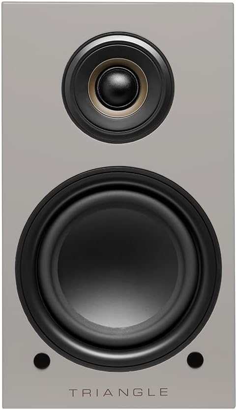 TRIANGLE Active Speaker LN01A Gray Pair 50W x 2 Bluetooth 4.0 Coaxial Digital RCA Input Compatible