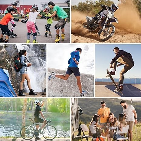 Miniatura 6 de Gafas de sol inteligentes con cámara y video para ciclismo, fotocromáticas para hombres - Lentes de sol polarizadas UV deportivas Full HD 1080p con