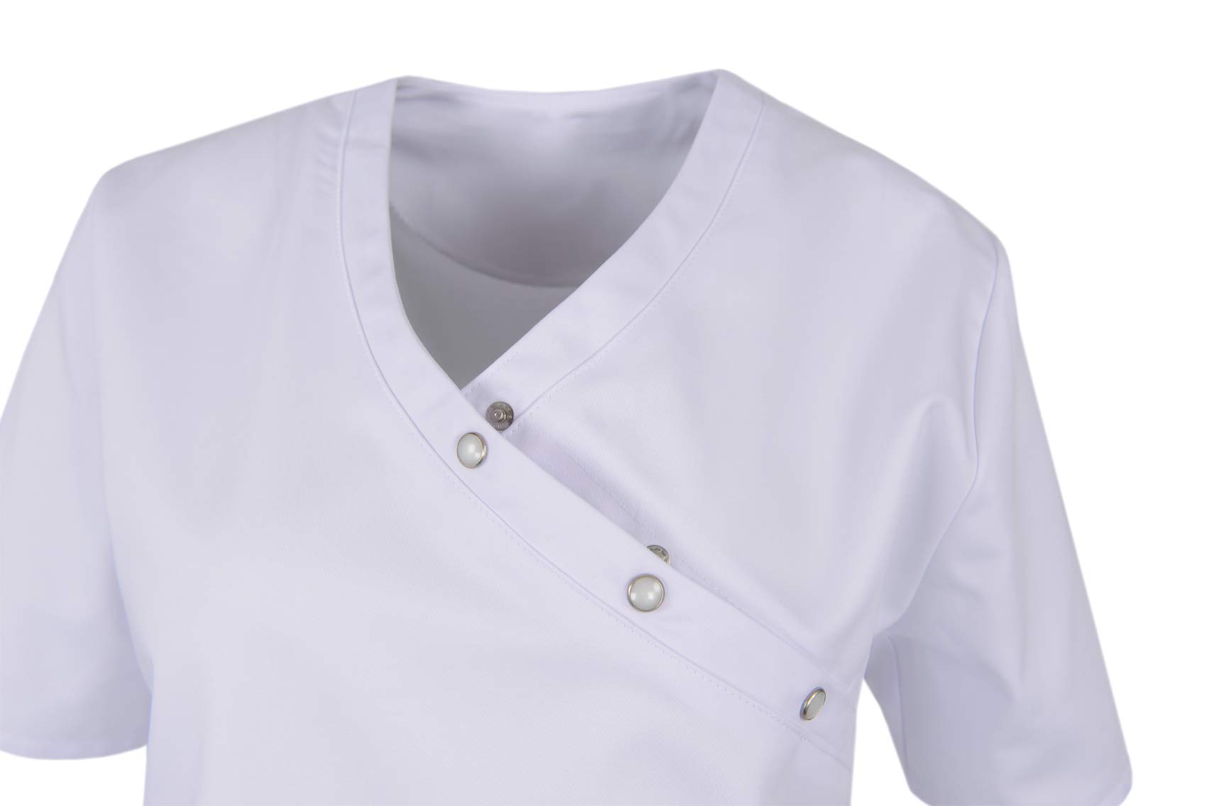 Kasack, Unisex, Damenkasack, Schlupfkasack, Pflegekasack, kochfest, bunt, leicht, Krankenhaus, Pflegedienst, Arztpraxis, 1/2-Arm, Gewebe sanfor, Made in EU