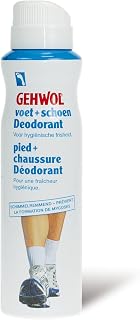 Gehwol Foot & Shoe Deodorant Spray - Unisex 5.3 oz Long-Lasting Odor Eliminator for Fresh Feet