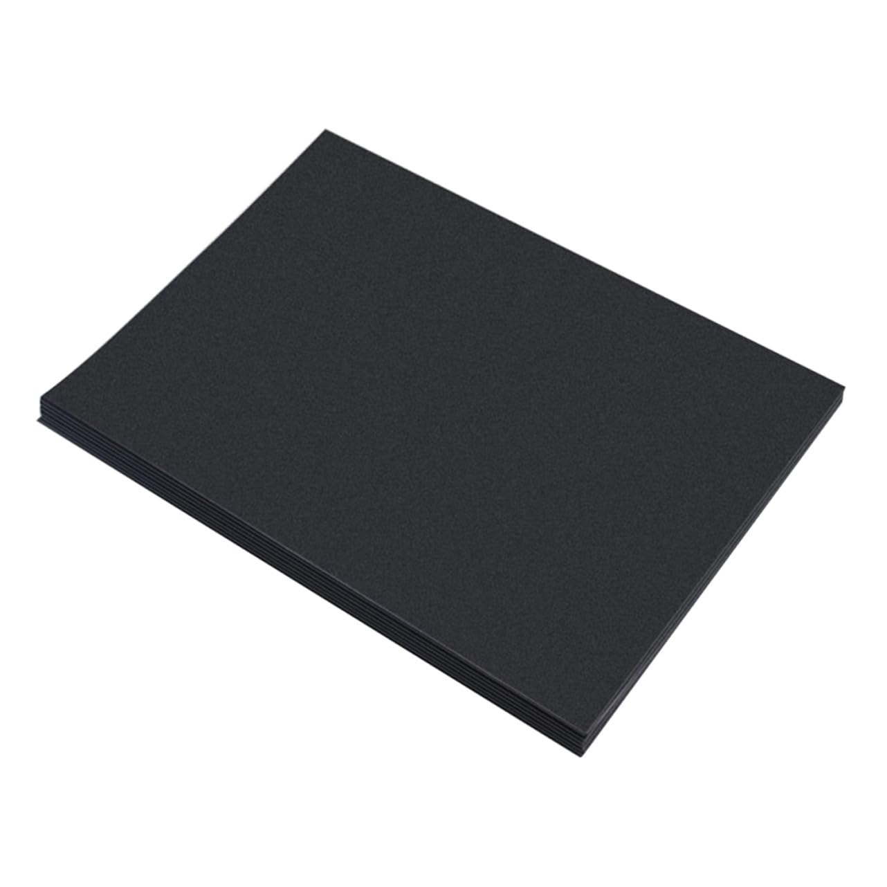 NUOBESTY 100 Stück A4 Schwarzes Kraftpapier 200gsm Glattes Dickes Malpapier für Selbstgemacht Scrapbook und Kinderkunstprojekte Bastelpapier zum Schneiden und Gestalten