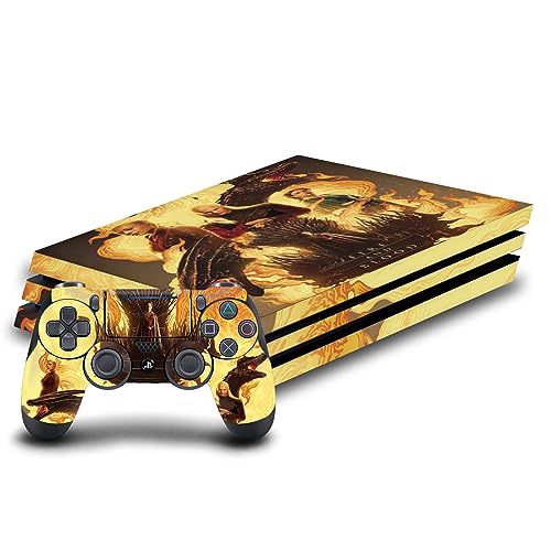 Skin Vinyle House of The Dragon Autocollant PS4 Pro Manette DualShock 4 Feu Et Sang