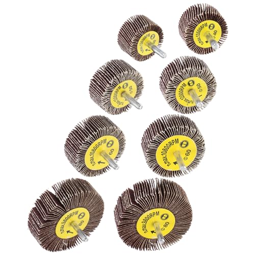 Roues à lamelles abrasives tige de ponçage outil rotatif meuleuse