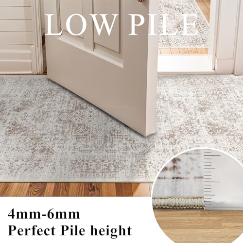 Eisurom RUNNER Rug - Non-Slip Vintage Runner Rug thumb #4