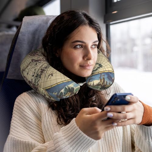 Almohada de poliéster para cuello tamaño único negra miniatura 6