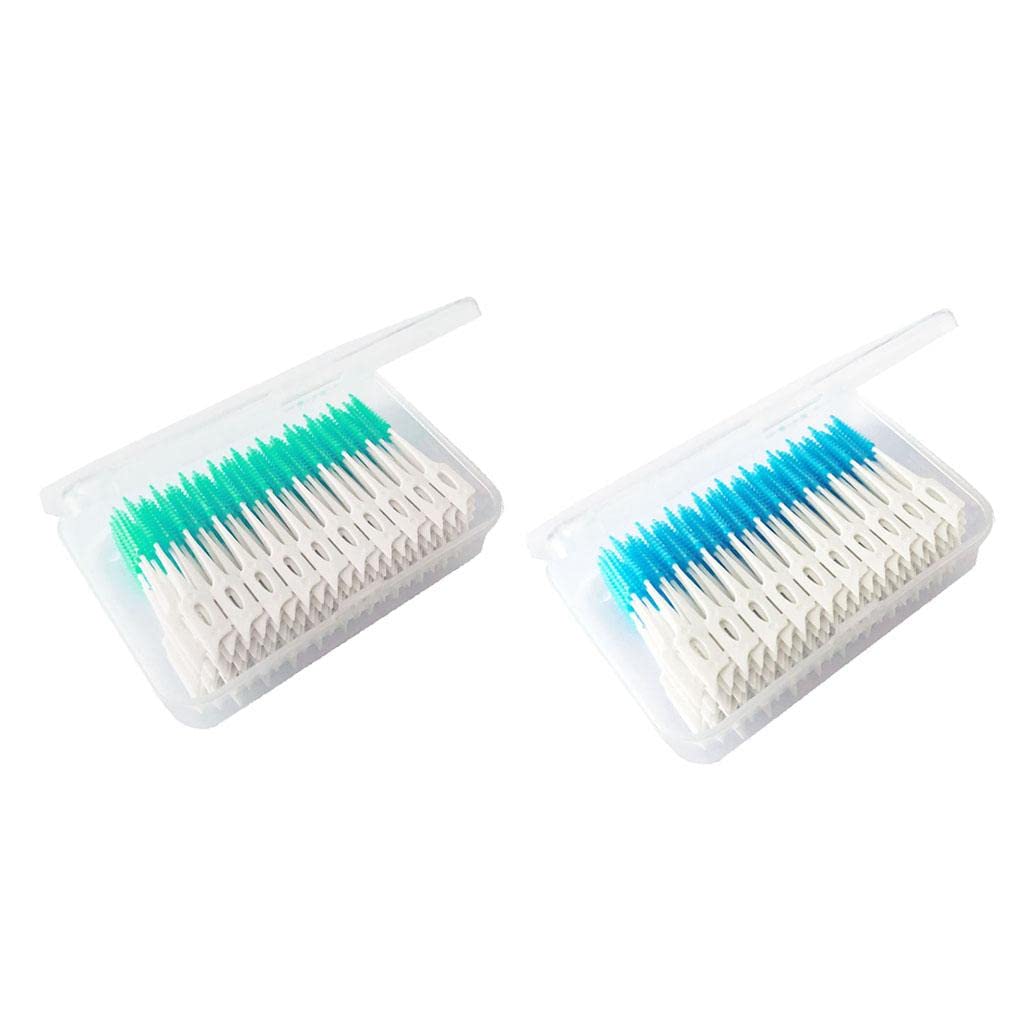 COMBR 160 Pcs Dental Interdental Brush Tooth Pick Flosser Toothpick Sticks Green (B0C9LP5GH5) Amazon Price History, Amazon Price Tracker