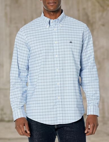 Image of Brooks Brothers Men's Non-Iron Long Sleeve Button Down Sport Shirt