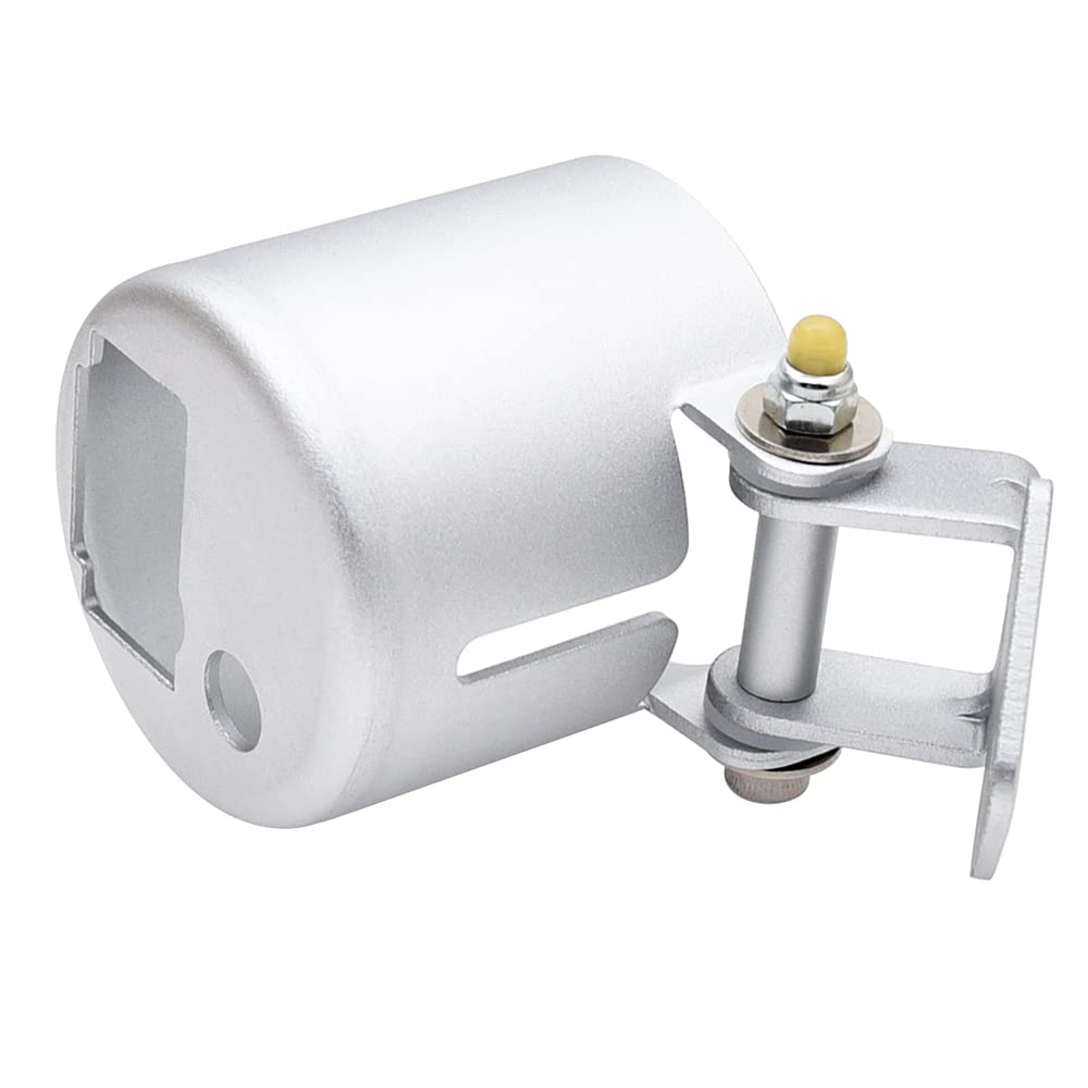 KAOLALI 12v Auto Motore 2" 52mm Alluminio, Universale Uno Singolo Foro Portacialde Calibro, Cruscotto Gauge Misuratore Porta Manometro Supporto Calibro per Veicoli Auto Camion Moto Barca
