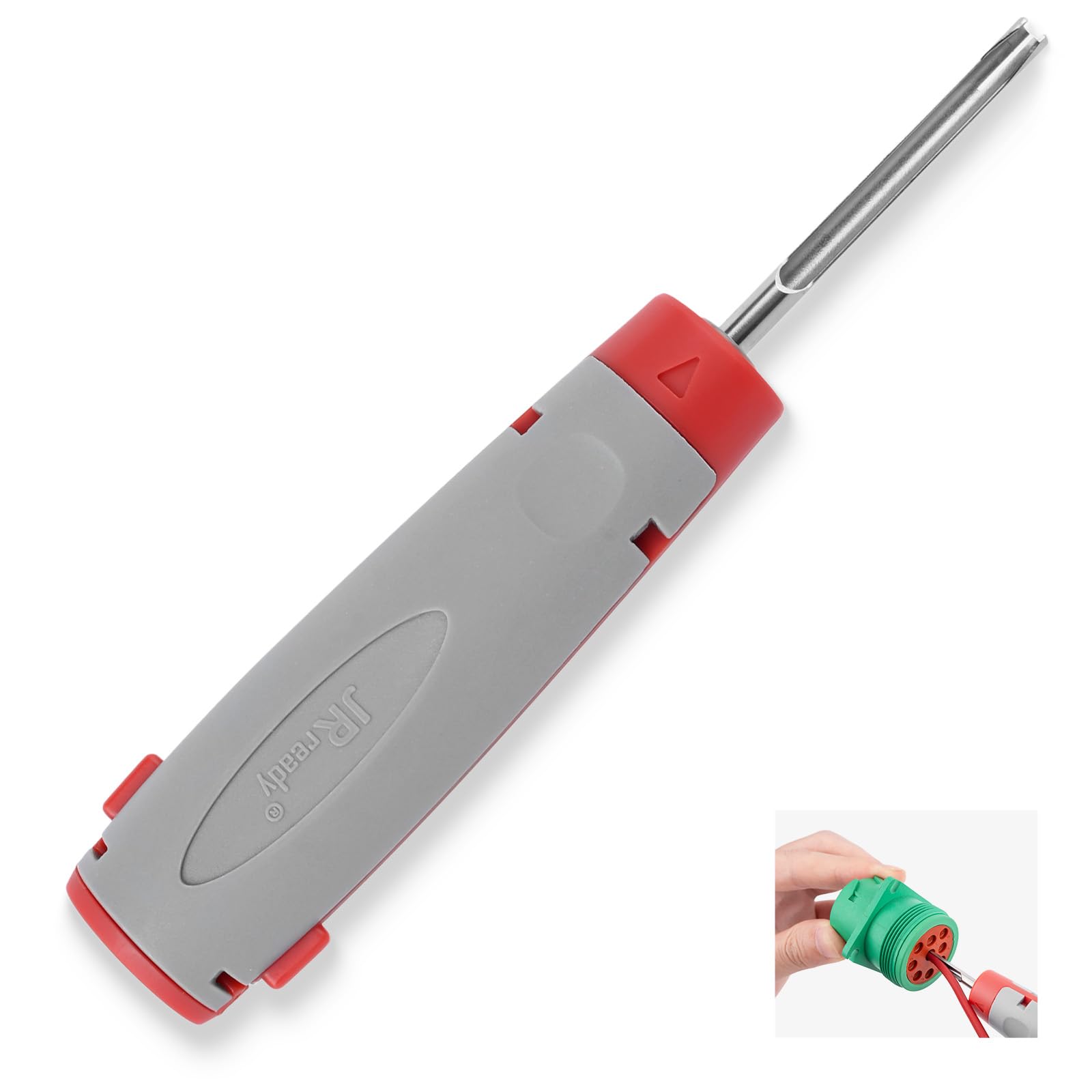 JRready JRconDRK-16DT-PRO strumento di sblocco nuovo aggiornamento con custodia protettiva per tedesco DT, DRC, HDP20, HD30, HD10, Jiffy Splice, Amphenol at Series 16# Contatto