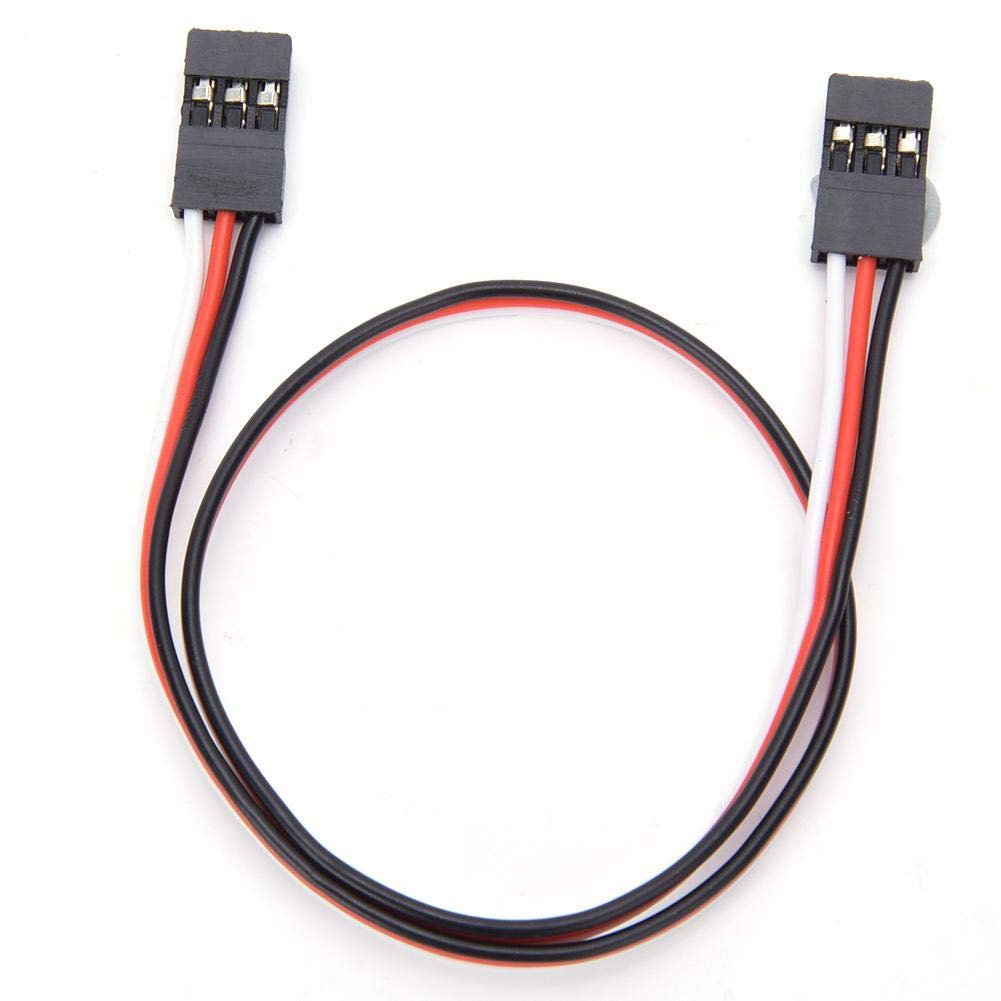 10 szt. 300 mm pilot Servo Przedłużacz Kabel męski na żeński przedłużacz kabla ołowiowego do RC JR Futaba RC Car lub samolot Servo Extension Cable 10 szt., 300mm JR męski na męski S