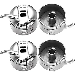 Bobinas Para Maquina De Coser 4 Piezas Caja de Bobina de Máquina de Coser Caja de Bobina de Acero Inoxidable para Carga Frontal 15 Máquinas de Clase