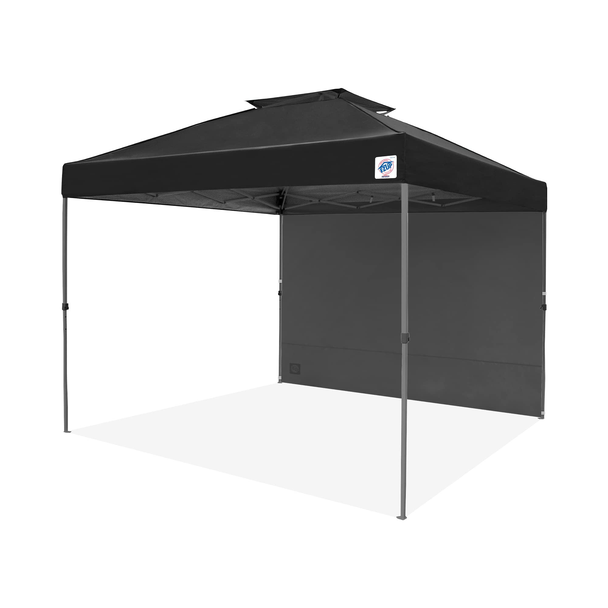 E-Z UPSW10BKRTL Sidewall, Fits 10' Straight Leg, Truss Clips, Black