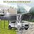 12x20 FT Metal Carport,Heavy Duty Canopy Galvanized Steel Outdoor Garage for Snow,Waterproof Car Shelter