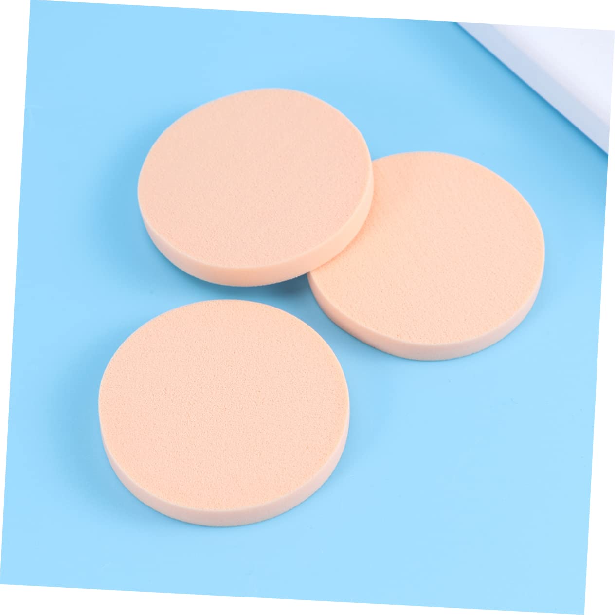BESTYASH Loose Powder Puff Round Makeup Sponge Case Makeup Sponge Holder Powder Puff Container for Salon Home Travel