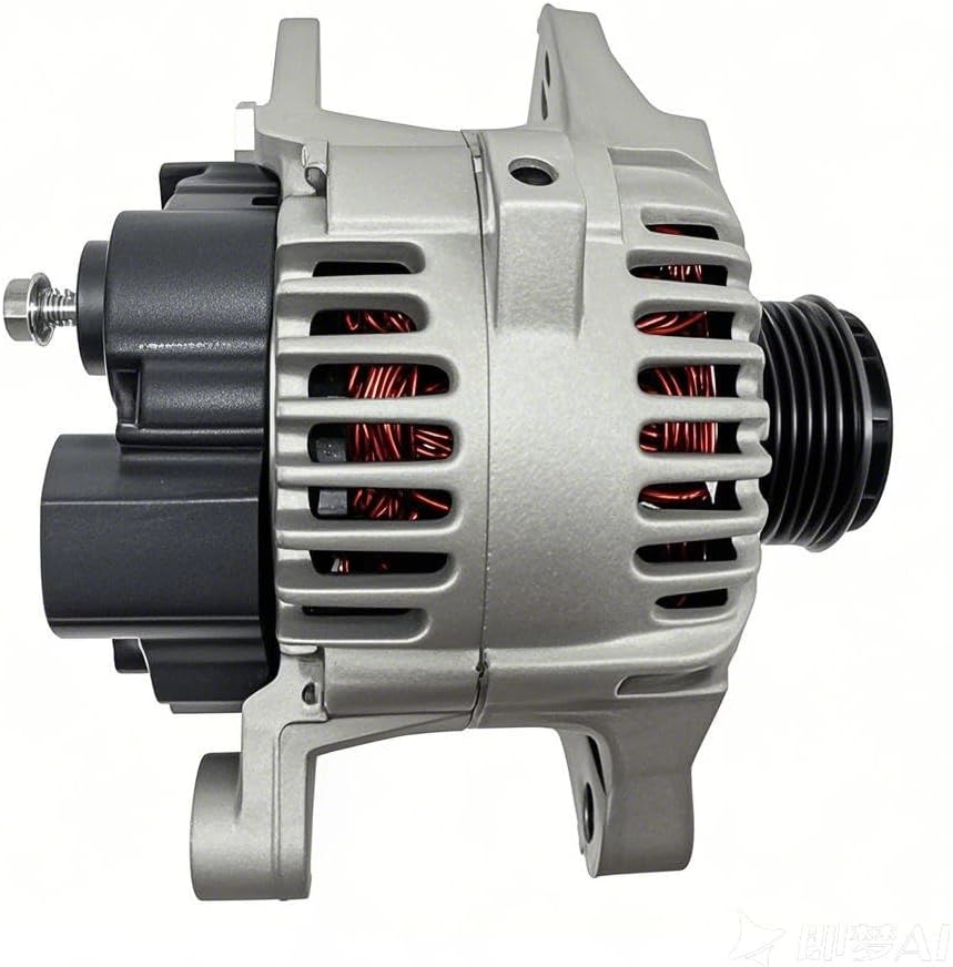 Alternator Compatible with Hyundai Sonata 2006-2010, Kia Forte 2010-2013, Forte5 2012-2013, Magentis Optima 2006-2010 L4 2.0L 2.4L, 12V 110Amp, Replaces 11189N 37300-25201 37300-2G100
