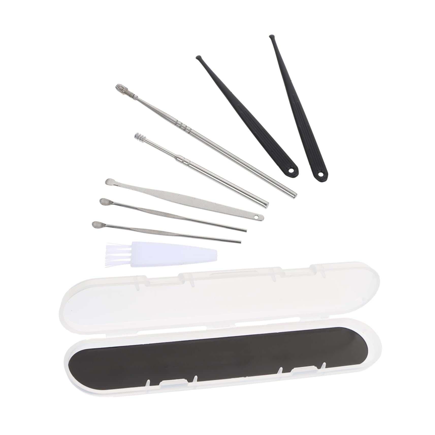 3sets Portable Ear Cleaning Tools Practical Ear Wax Spoons for Safe and Comfortable Personal Care Travel Present