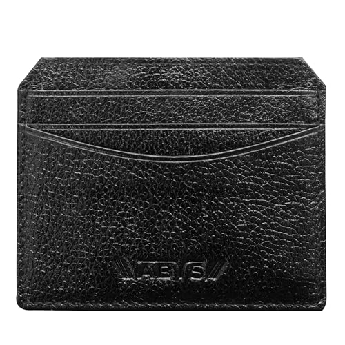 Image of ABYS Genuine Leather Brown Money Clip||Card Case||Pocket Wallet for Men & Women