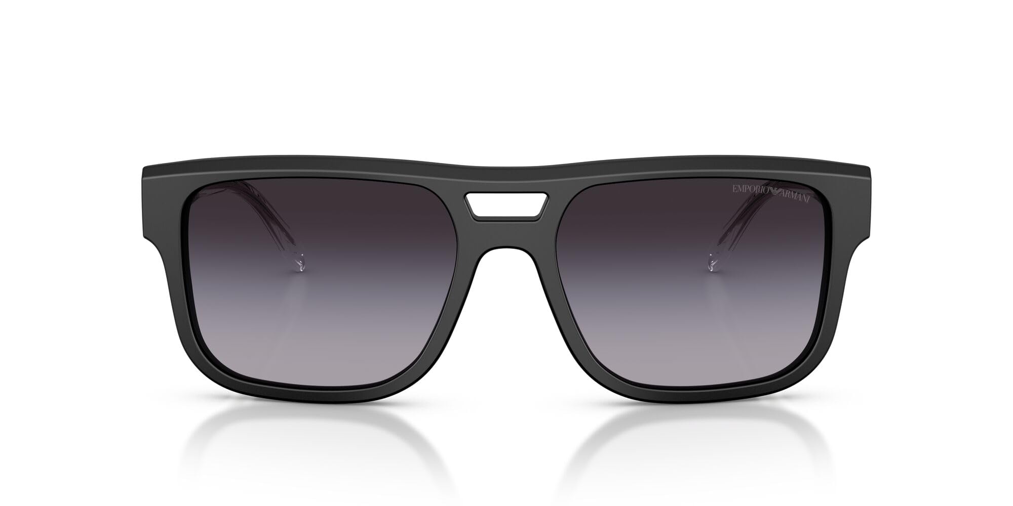 Emporio Armani mens Ea4197 Rectangular Sunglasses